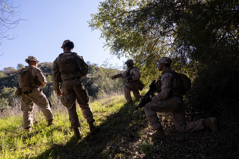 11th MEU Marines, Sailors Conduct Patrol Base Operations