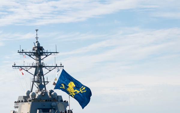 USS Gravely Returns to Naval Station Norfolk from Deployment