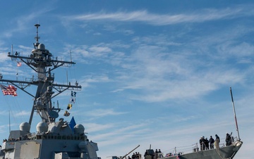 USS Gravely Returns to Naval Station Norfolk from U.S. Southern Command Missions