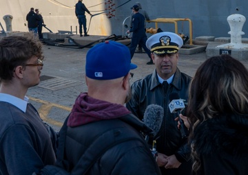 USS Gravely Returns to Naval Station Norfolk from Deployment