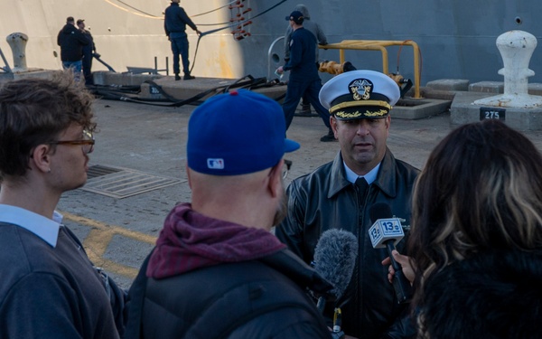 USS Gravely Returns to Naval Station Norfolk from Deployment