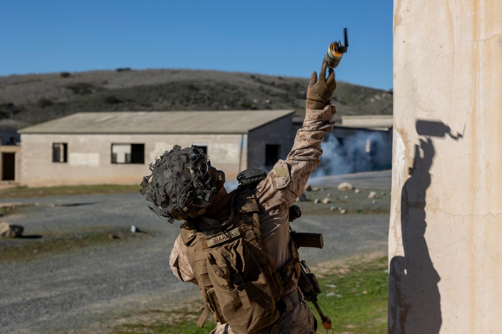 11th MEU Marines, Sailors Execute A Simulated Assault During Patrol Base Operations