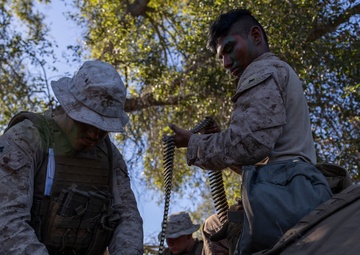 11th MEU Marines, Sailors Execute A Simulated Assault During Patrol Base Operations