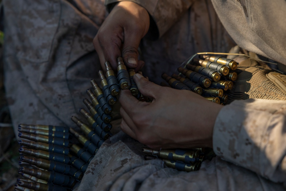 11th MEU Marines, Sailors Execute A Simulated Assault During Patrol Base Operations