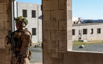 11th MEU Marines, Sailors Execute A Simulated Assault During Patrol Base Operations