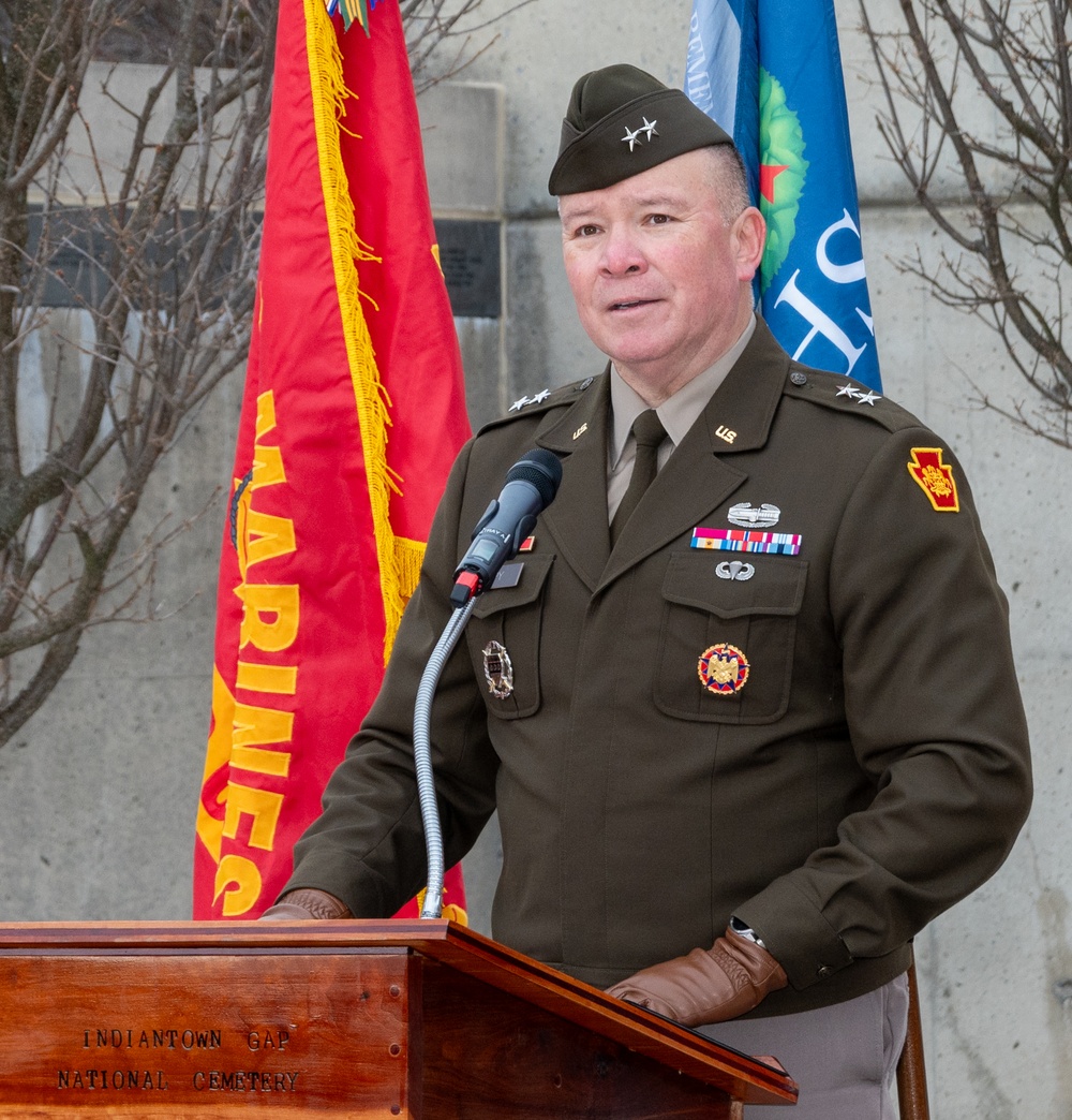 Pa. National Guard participates in Wreaths Across America