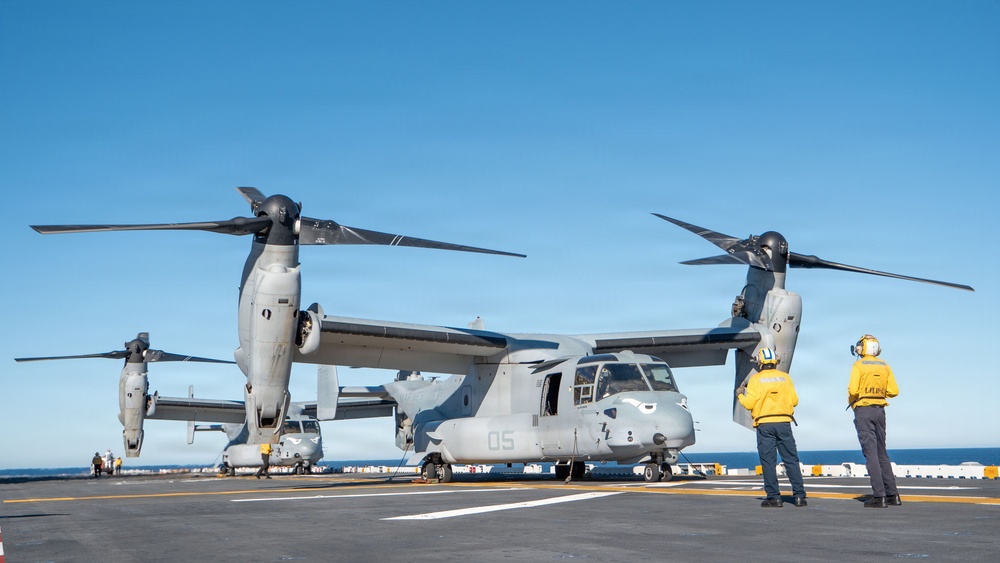USS Boxer Conducts Flight Operations