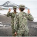SW2 Eric, SMART Reenlistment Ceremony at McMurdo Station - Antarctica.