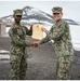 SW2 Eric, SMART Reenlistment Ceremony at McMurdo Station - Antarctica