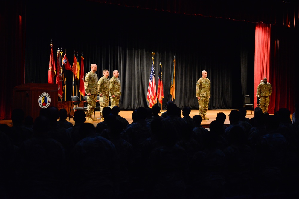 Georgia Guard’s 648th MEB recognizes global achievements of outgoing commander, welcomes new leader