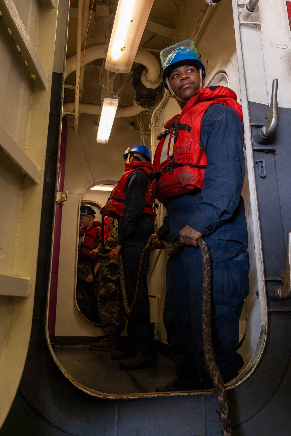 USS Boxer RAS with USNS Patuxent