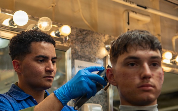 Keeping Boxer’s crew well fed, well kept