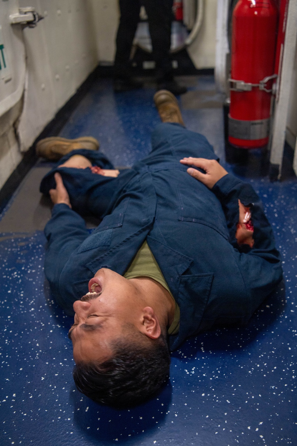 USS Boxer Conducts Medical Drills