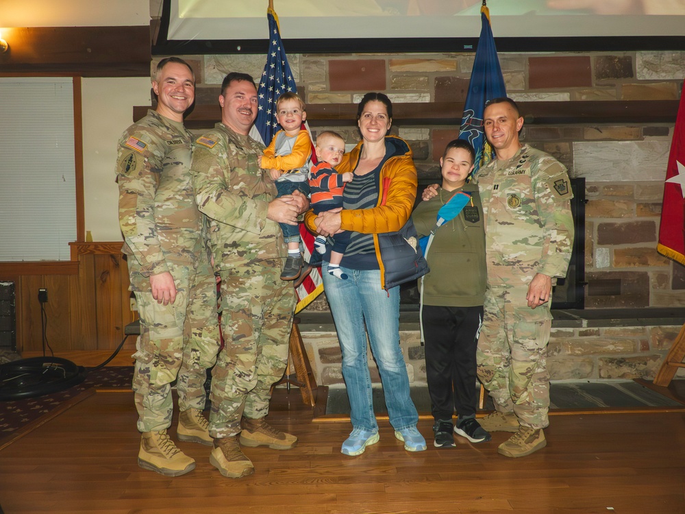 109th MPAD departure ceremony