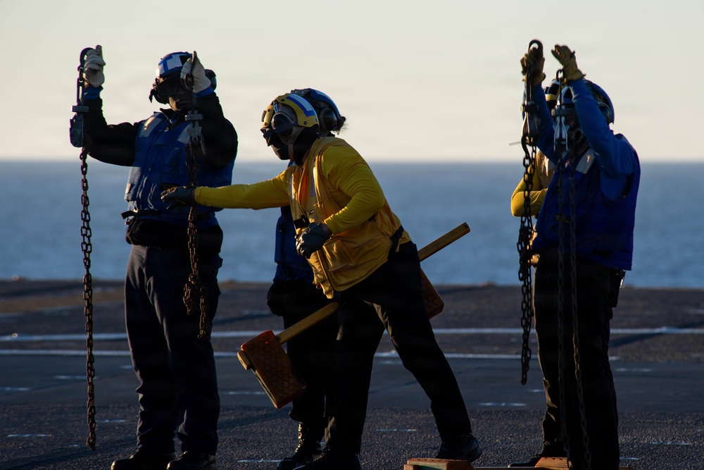 Boxer conducts flight operations