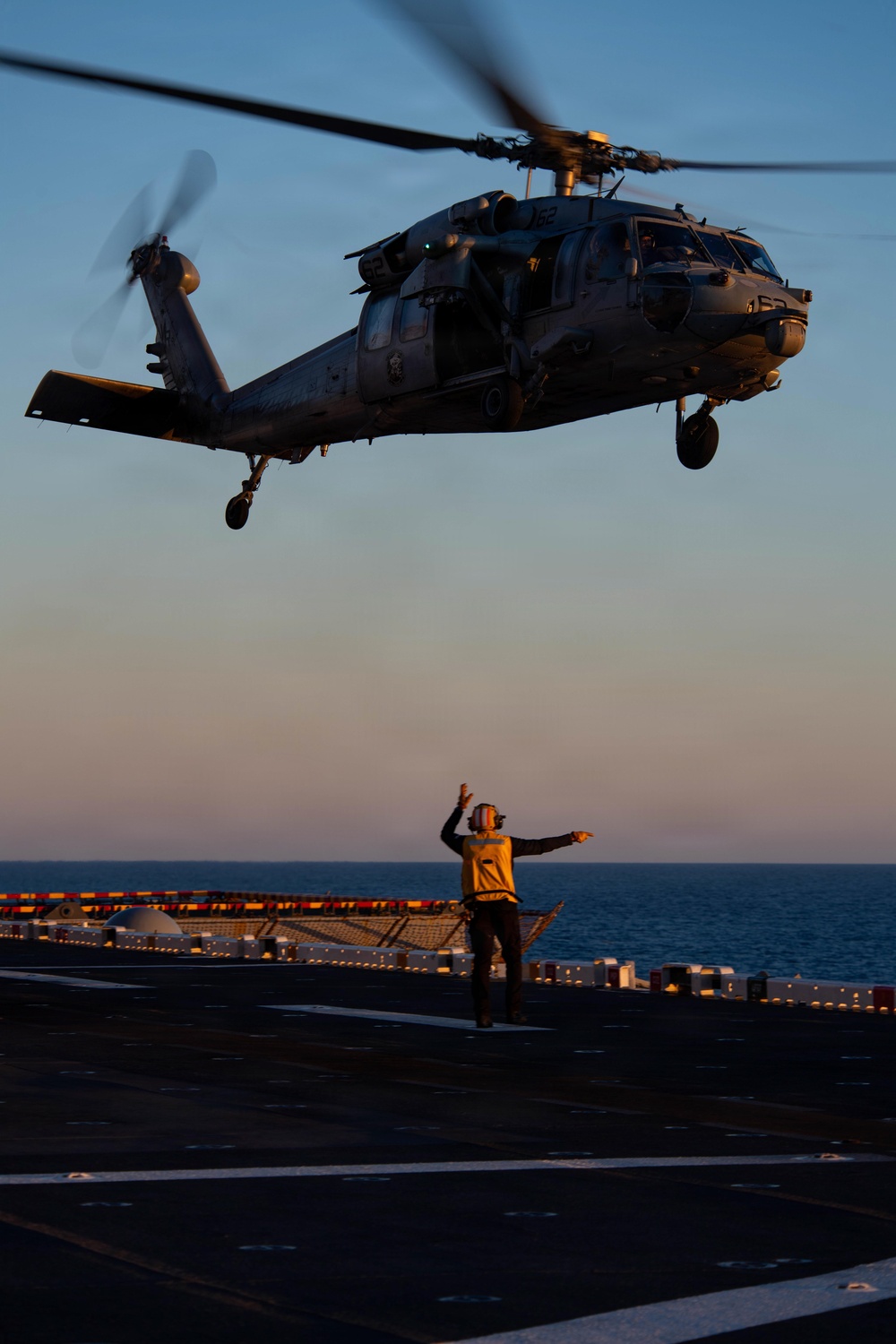 Boxer conducts flight operations