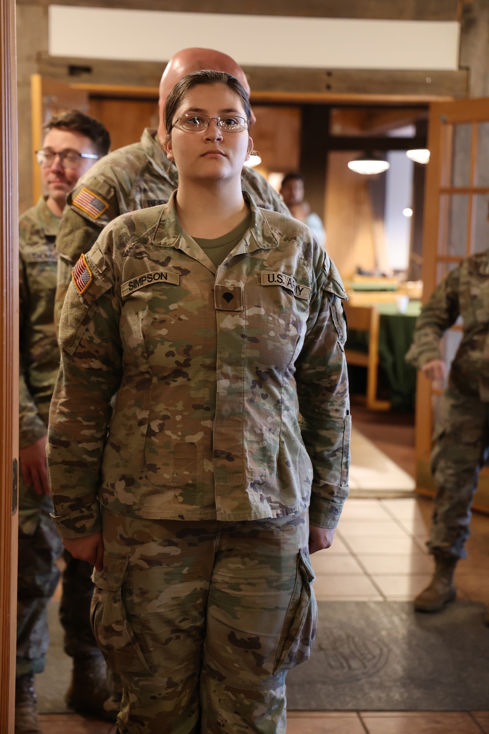 109th MPAD departure ceremony