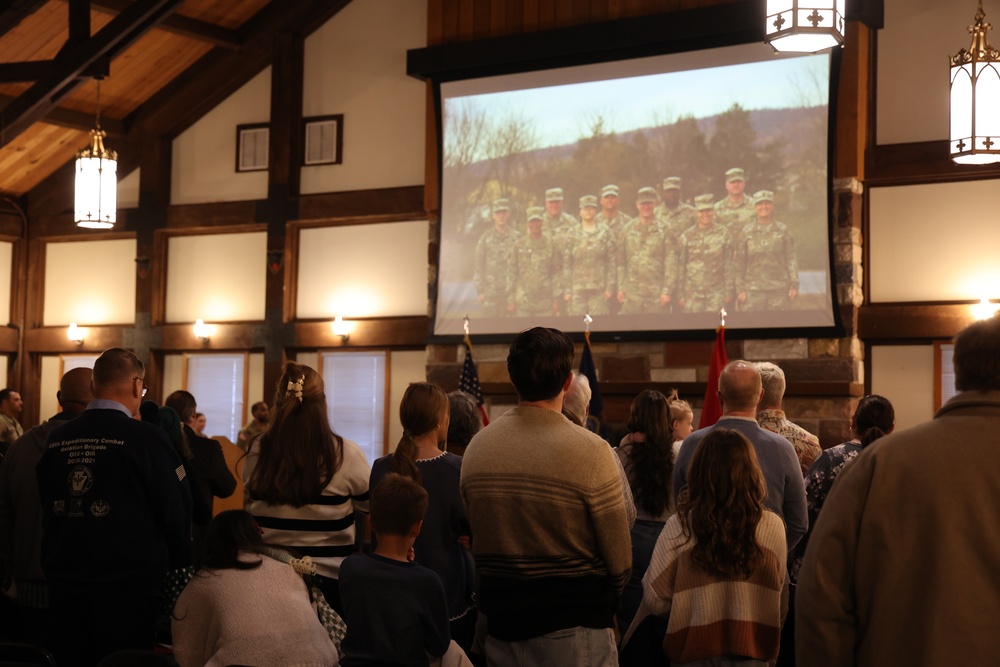 109th MPAD departure ceremony