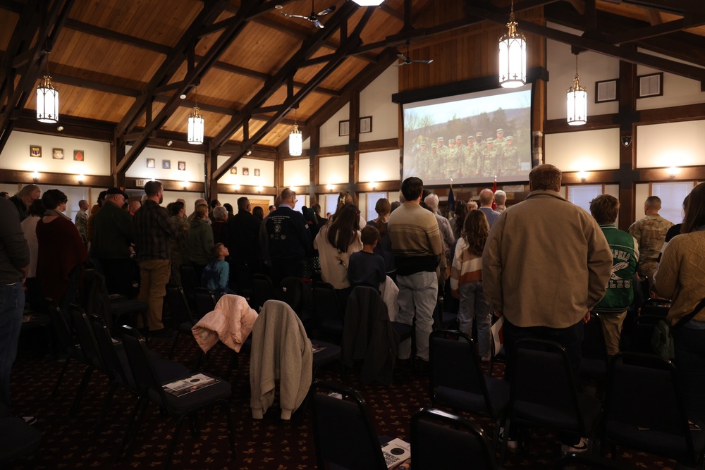 109th MPAD departure ceremony