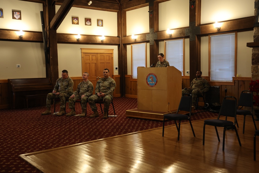 109th MPAD departure ceremony