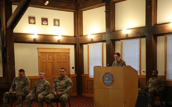 109th MPAD departure ceremony