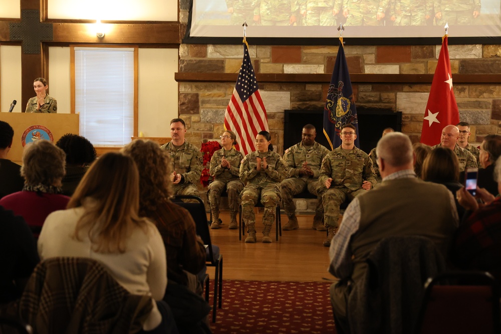 109th MPAD departure ceremony