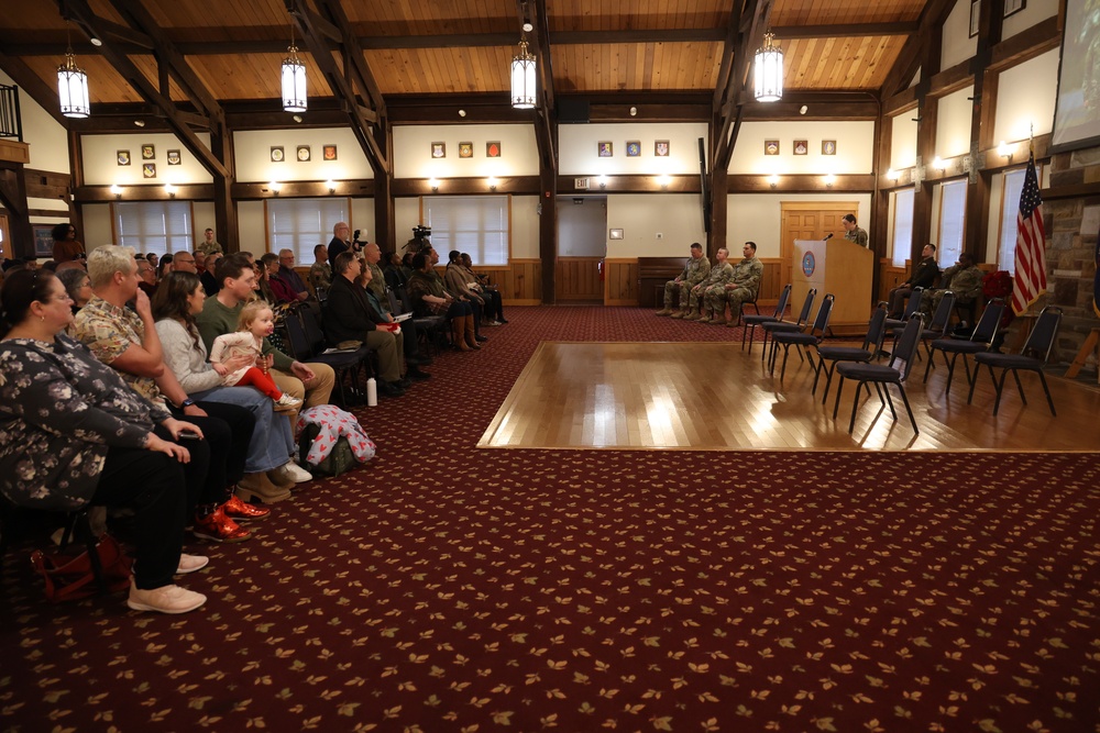 109th MPAD departure ceremony