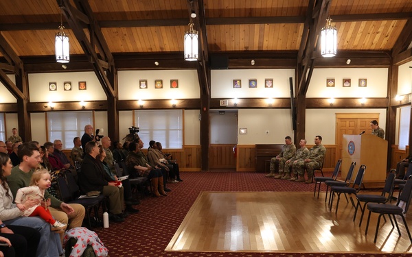 109th MPAD departure ceremony