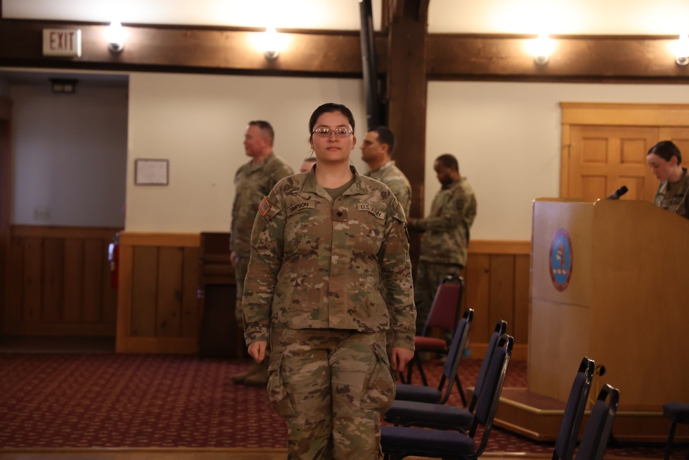 109th MPAD departure ceremony