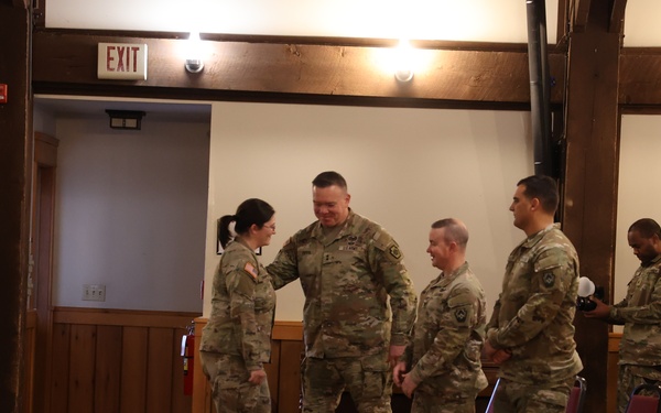 109th MPAD departure ceremony