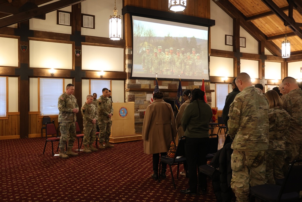 109th MPAD departure ceremony