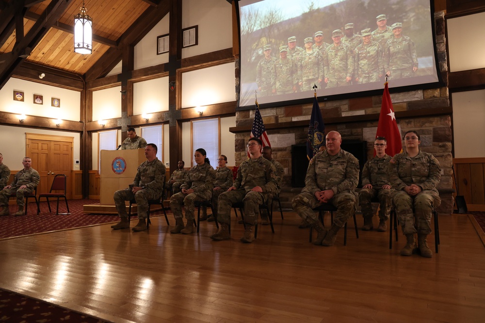 109th MPAD departure ceremony