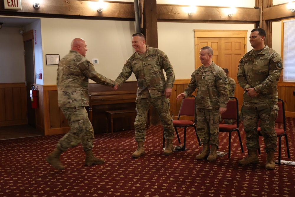 109th MPAD departure ceremony