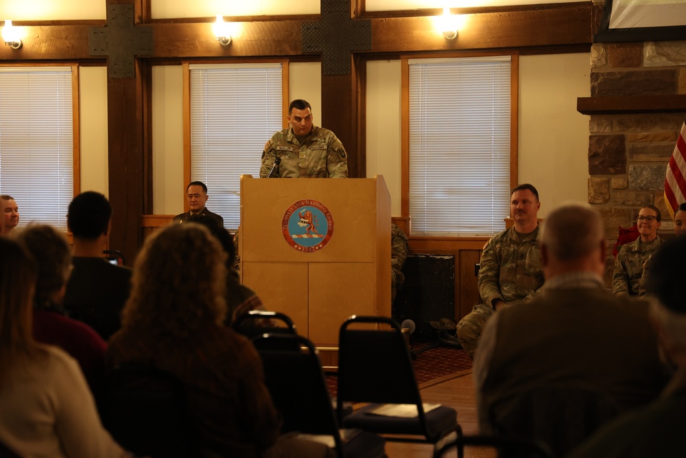 109th MPAD departure ceremony