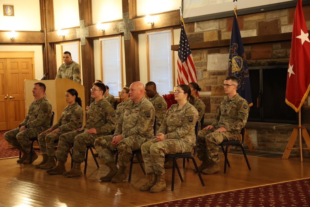 109th MPAD departure ceremony