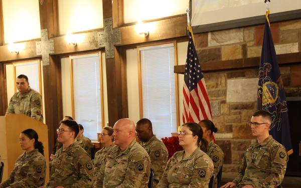 109th MPAD departure ceremony