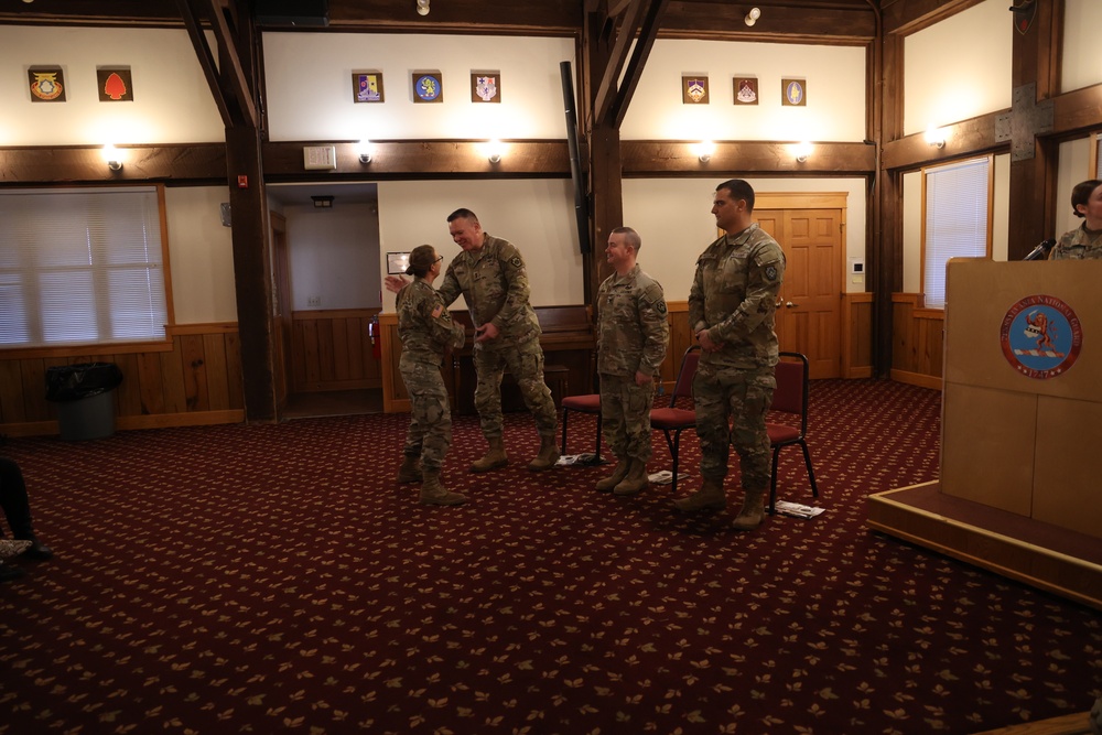 109th MPAD departure ceremony