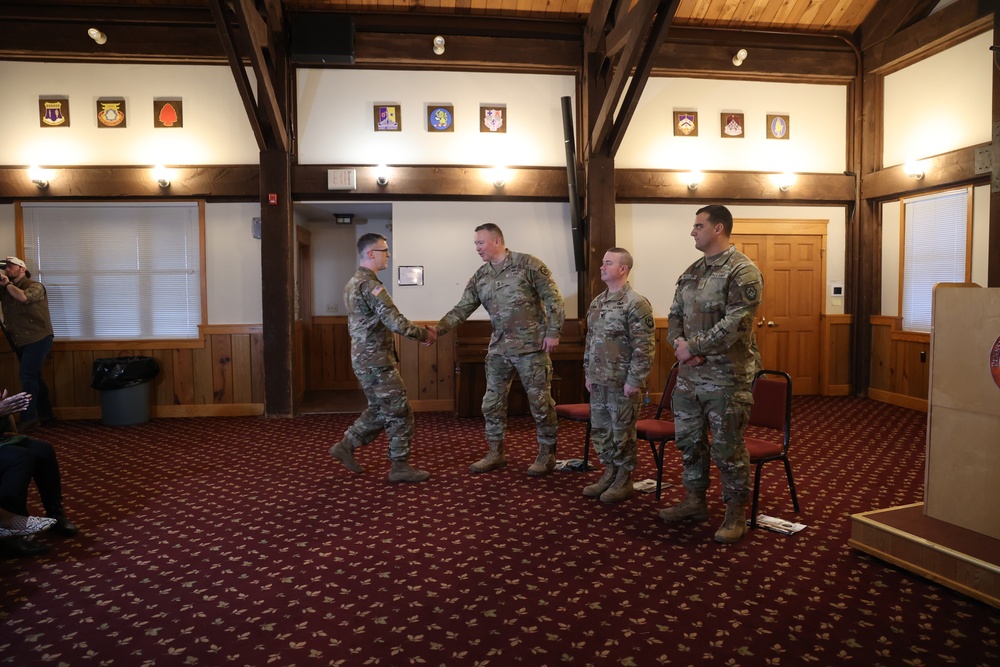 109th MPAD departure ceremony