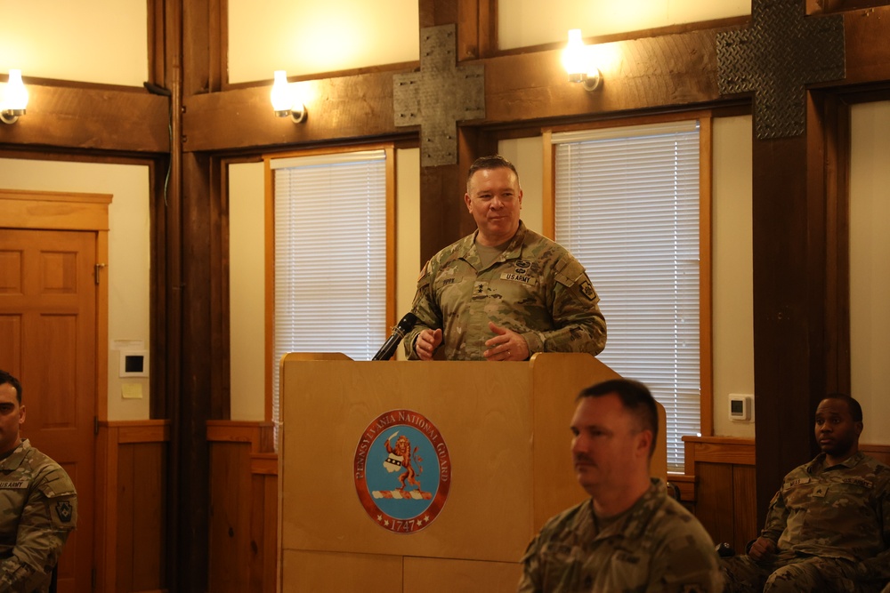 109th MPAD departure ceremony