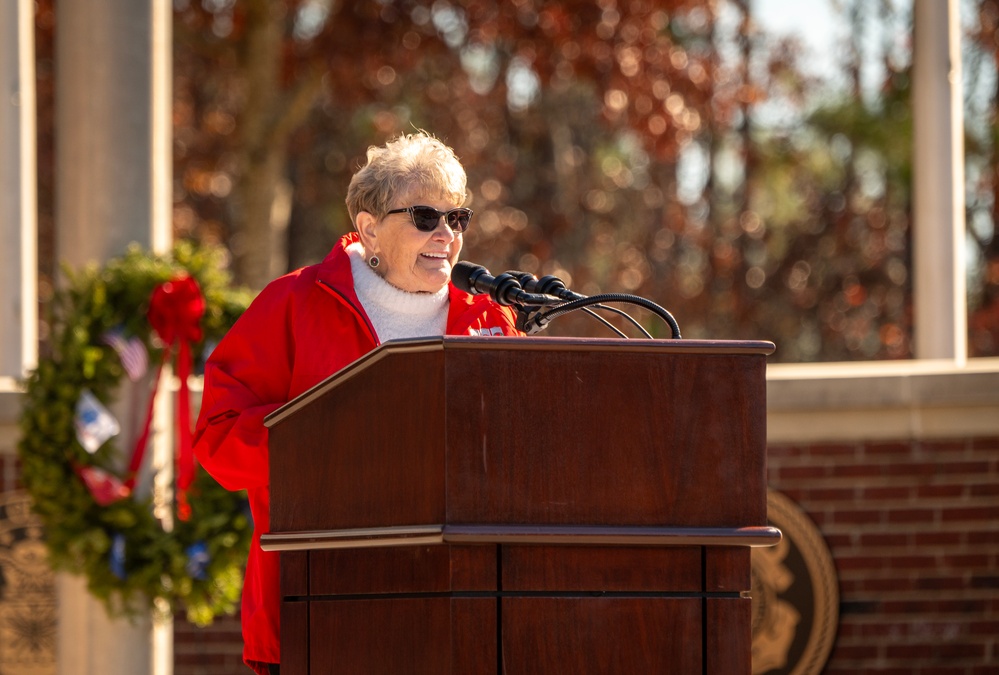 Wreaths Across America ceremony at Fort Jackson