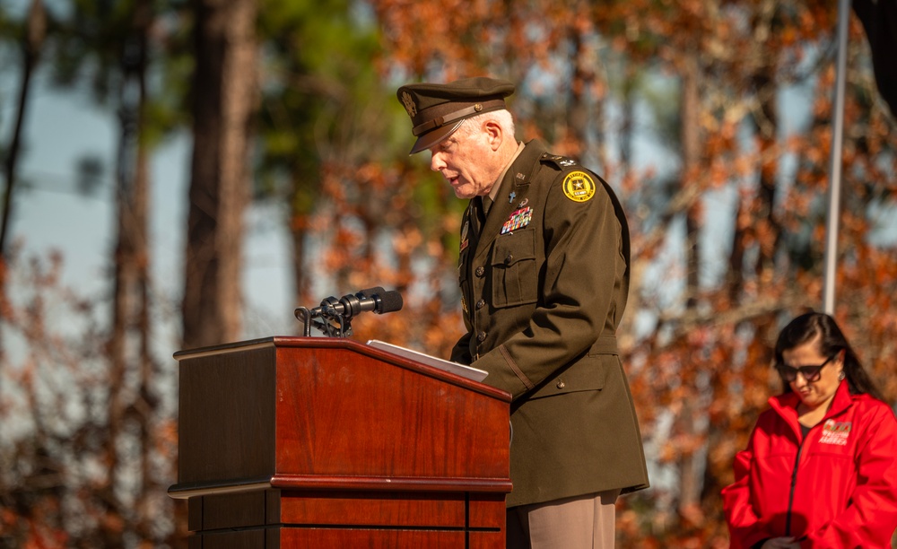 Wreaths Across America ceremony at Fort Jackson