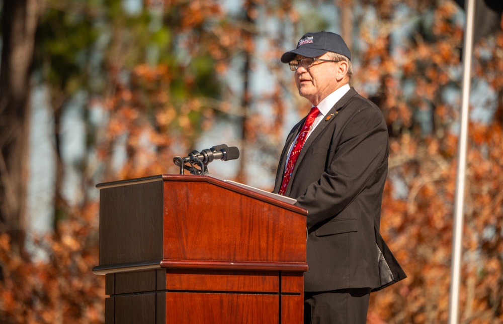 Wreaths Across America ceremony at Fort Jackson