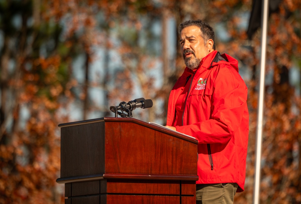Wreaths Across America ceremony at Fort Jackson