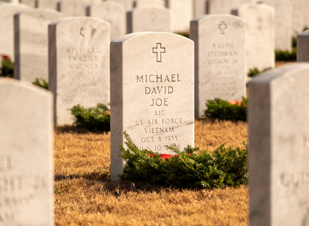 Wreaths Across America ceremony at Fort Jackson
