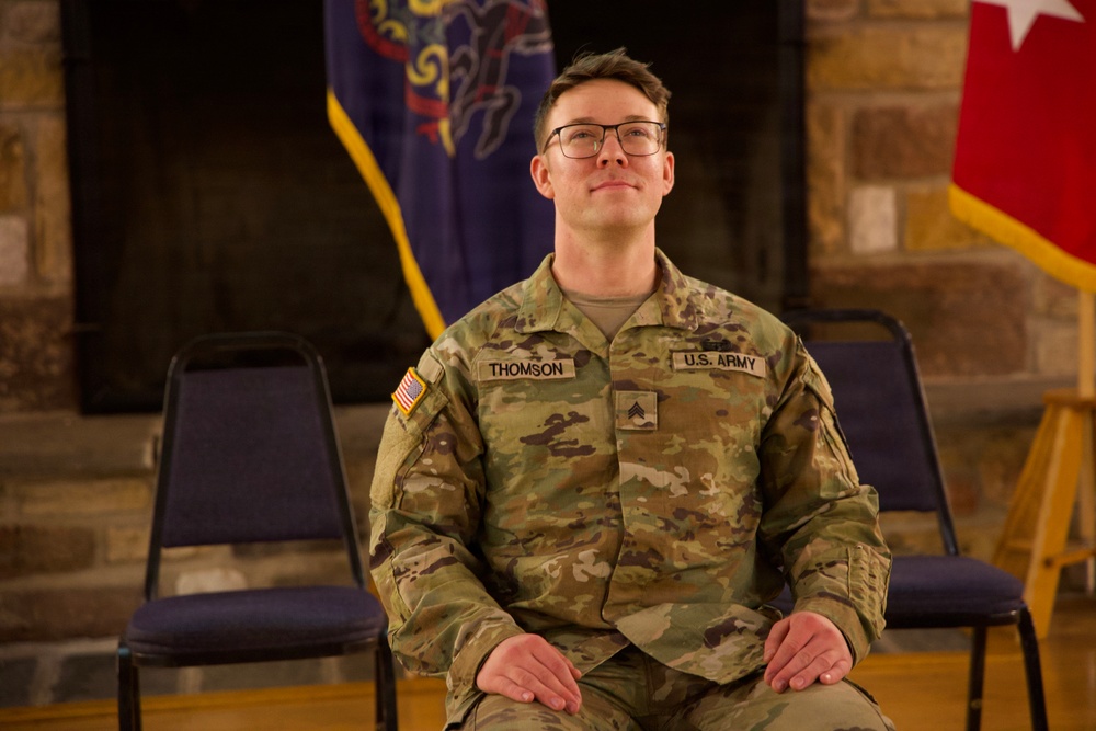 109th MPAD departure ceremony