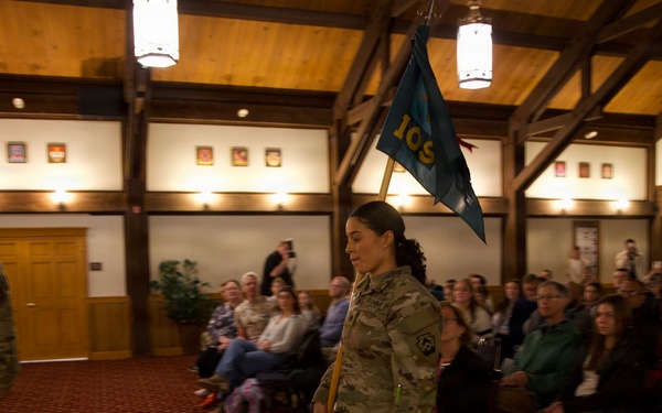 109th MPAD departure ceremony