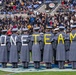 Cadets from the U.S. Military Academy take part in Army Navy game tradition