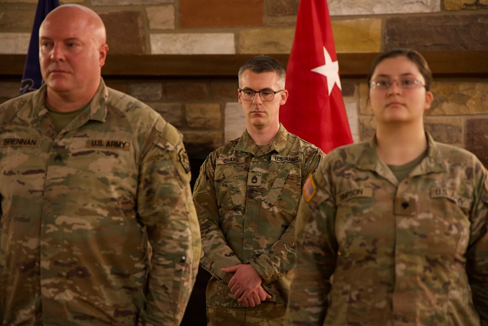 109th MPAD departure ceremony