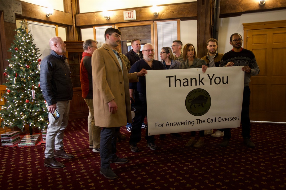 109th MPAD departure ceremony