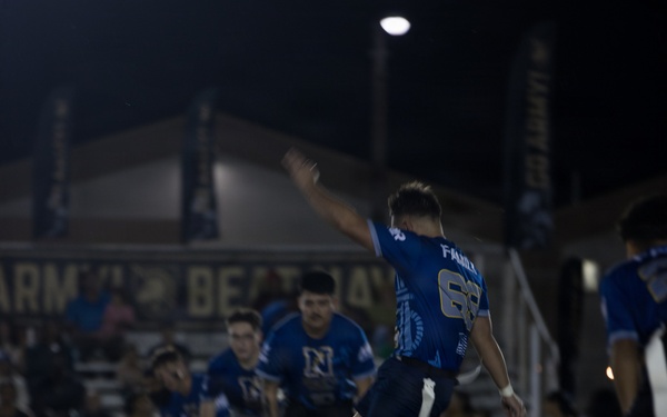 Army-Navy Flag football, Camp Shields, Okinawa, Japan